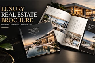 design luxury real estate brochure property brochure real estate brochure design