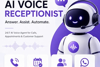 build ai voice agent, ai receptionistm free demo