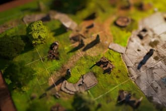 create fantasy map illustration with fantasy art