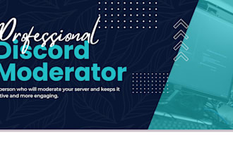 mod or become a chatter for your discord server