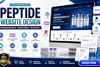peptide website ecommerce peptide website peptide research website peptide store