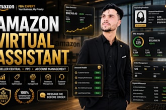 be your amazon fba virtual assistant
