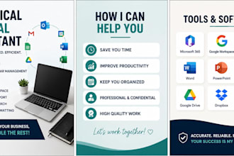 be virtual assistant for administrative tasks