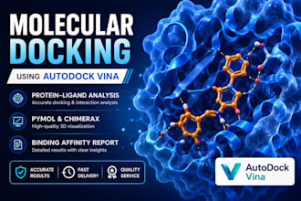 perform molecular docking using autodock vina