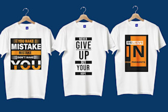 create vintage retro hand drawn typography t shirt design