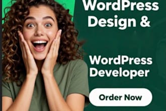 be your website designer, word press developer and create word press website