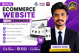 build, redesign or customize your woocommerce online store