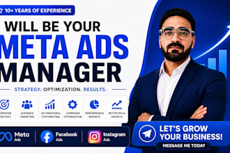 your meta ads manager for facebook and instagram ads