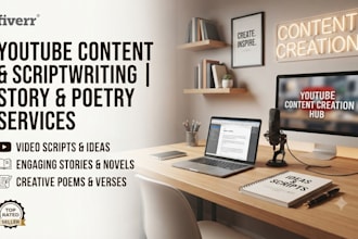 create original kannada stories, poems, and youtube content for you
