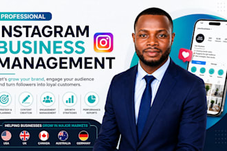 do instagram business management for business growth