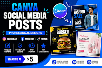 design canva social media posts and ads