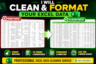 clean your excel data using power query