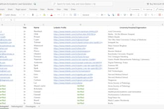 do targeted b2b lead generation, prospect research and contact list building