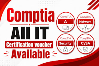 help you  comptia,network,cysa and all comptia certification