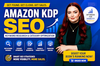 amazon KDP SEO, keyword research, category optimization, horror KDP book ranking