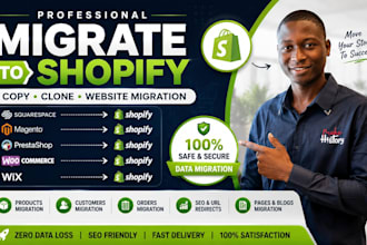 squarespace magento prestashop migrate to shopify copy clone website migration