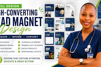 write PDF lead magnet, medical lead magnet, nursing workbook, nursing ebook