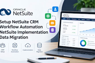 setup netsuite CRM workflow automation netsuite implementation data migration