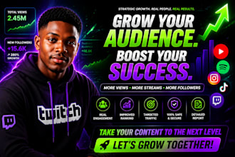 promote your social media organic stream click farming, generate real engagement
