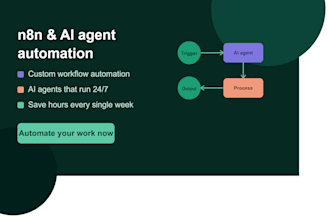 build n8n automation, ai agent, workflow automation, ai automation