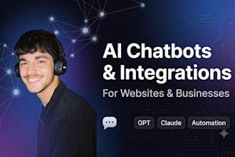 build ai applications, integrations and chatbots