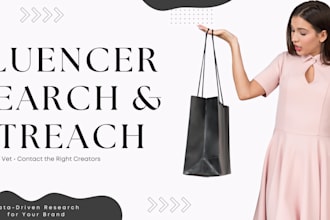 find and research instagram influencers for your brand outreach
