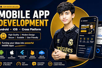 develop a professional android app or mobile app