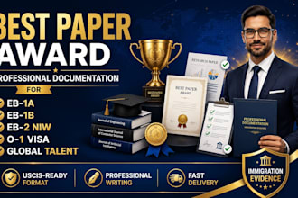 provide best paper award documentation for eb1, eb1a, eb1b, eb2 niw requirement