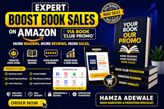 boost book sales on amazon via book club promo