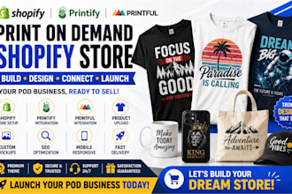 build your print on demand store with printify printful and etsy integration