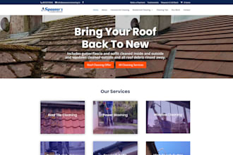 do gutter, commercial office cleaning website home renovation website design