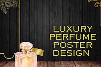 design perfume social media post and ad banner