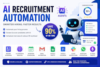 build an ai recruitment automation system using n8n