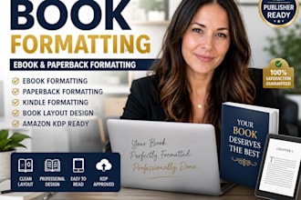book formatting kindle formatting paperback formatting book publishing