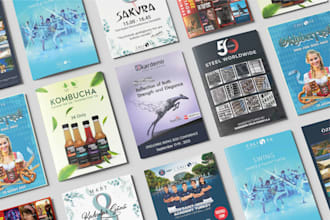 professional brochure flyer print design