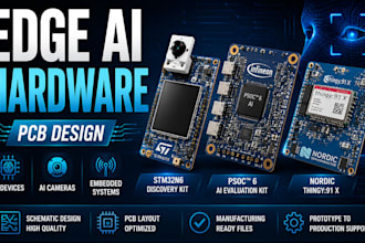 design edge ai pcb, tinyml hardware, esp32 ai, and embedded ai systems