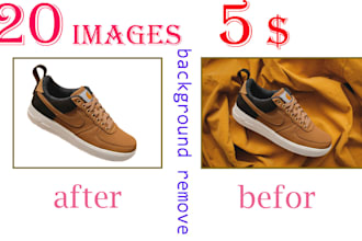 professionally remove background from product images