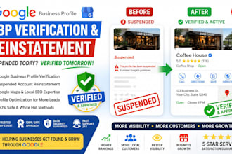 fix your google business profile verification, gmb reinstate gmb for businesses