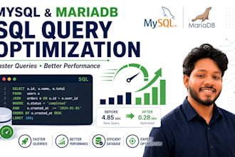 optimize mysql and mariadb queries for faster performance