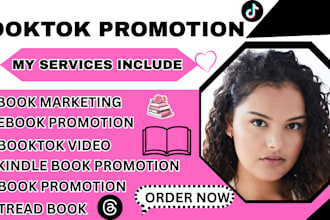 booktok promotion ebook marketing book promotion on tiktok