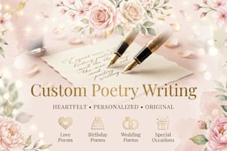 write heartfelt personalized poems for any occasion