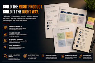 create a product strategy and roadmap for your startup