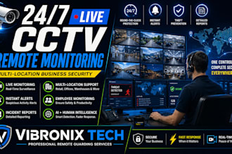 monitor your cctv cameras remotely provide live surveillance