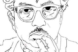 draw minimalist line art,  and digital art from your photo