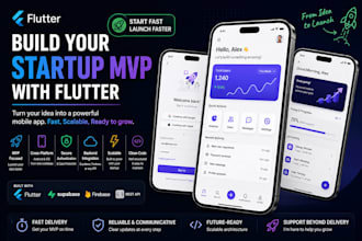 build your startup mvp mobile app using flutter