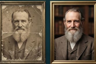 restore old photos, repair damaged images, and  enhance photo quality
