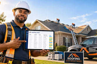 generate verified exclusive roofing leads for your roofing business