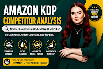 amazon KDP competitor analysis, kindle niche research, book positioning strategy