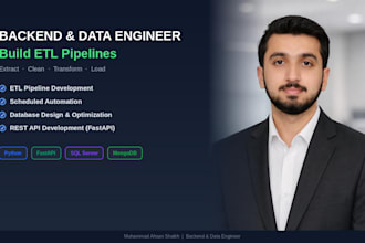 build etl pipeline to clean, transform, and automate your data