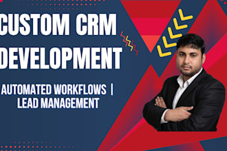 develop custom CRM software, web app, and saas solution